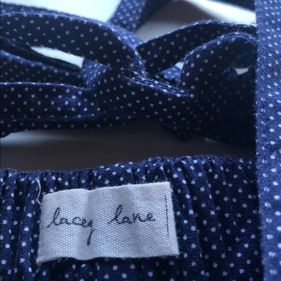 Lacey Lane | Navy Suspender Shorts | 4 - Picture 8 of 10